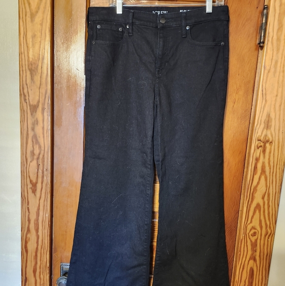 Crew Very Black Low Rise Denim Trouser Jeans - Main Image